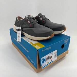 Columbia PFG Bahama X Relaxed Mens Fishing Shoes Grill‎ Sunset Red BM9625-028 10